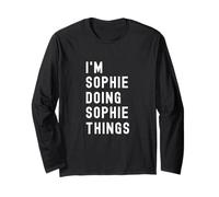Je suis Sophie Qui Fait des Choses à Sophie Manche Longue