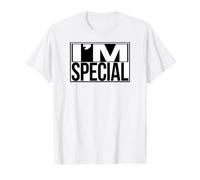 Je suis spécial T-Shirt Graphique avec Valeur, Homme, Blanc, S