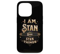 Je suis Stan en Train de Faire Une drôle de fête avec Stan Things Coque pour iPhone 13 Pro
