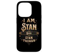 Je suis Stan en Train de Faire Une drôle de fête avec Stan Things Coque pour iPhone 14 Pro