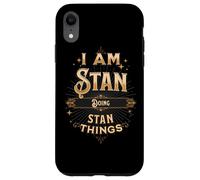 Je suis Stan en Train de Faire Une drôle de fête avec Stan Things Coque pour iPhone XR