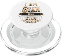 Je suis Stan en Train de Faire Une drôle de fête avec Stan Things PopSockets PopGrip pour MagSafe