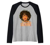 Je suis Street, Alors Regarde dans Les Deux Sens Avant de me croiser, Fille Noire Manche Raglan