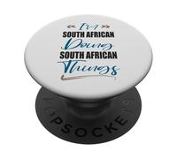 Je suis sud-Africain Faisant des Choses sud-africaines Afrique du Sud PopSockets PopGrip Adhésif