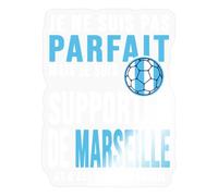 Je Suis Supporter De Marseille Football Autocollant Sticker