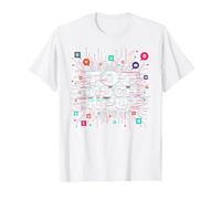 Je suis surstimulé : Trop d'entrées d'art de Surcharge numérique T-Shirt, Homme, Blanc, M