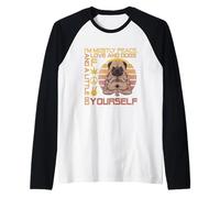 Je suis Surtout la Paix, l'amour, Les Chiens et Un Peu de toi-même Manche Raglan