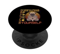 Je suis Surtout la Paix, l'amour, Les Chiens et Un Peu de toi-même PopSockets PopGrip Adhésif