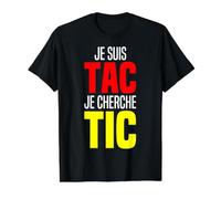 Je suis TAC Je Cherche TIC - Duo TIC et TAC Deguisement Deux T-Shirt Graphique avec Valeur