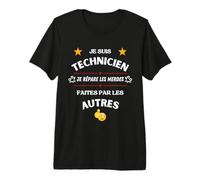 Je suis Technicien T-Shirt Haut de Gamme