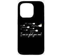 Je suis Tellement contente Que Vous ayez remporté Le Prix Funny Birthday Sperm Champion Coque pour iPhone 15 Pro