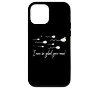 Je suis Tellement contente Que Vous ayez remporté Le Prix Funny Birthday Sperm Champion Coque pour iPhone 12 Mini