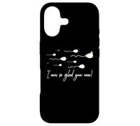 Je suis Tellement contente Que Vous ayez remporté Le Prix Funny Birthday Sperm Champion Coque pour iPhone 17