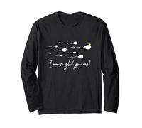 Je suis Tellement contente Que Vous ayez remporté Le Prix Funny Birthday Sperm Champion Manche Longue
