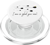 Je suis Tellement contente Que Vous ayez remporté Le Prix Funny Birthday Sperm Champion PopSockets PopGrip pour MagSafe