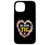 Je Suis TIC - Déguisement 2 Personnes Duo Drôle Coque pour iPhone 15