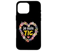 Je Suis TIC - Déguisement 2 Personnes Duo Drôle Coque pour iPhone 16 Pro Max