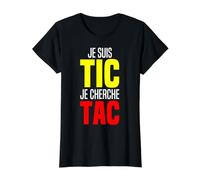 Je suis TIC Je Cherche TAC - Duo TIC et TAC Deguisement Deux T-Shirt Graphique avec Valeur
