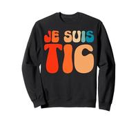 Je suis TIC - TIC et TAC Déguisement pour 2 Personnes Duo Sweatshirt