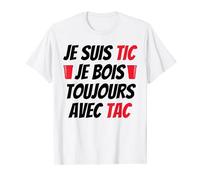 Je Suis TIC , TIC Et TAC , Duo Drole Déguisement 2 Personnes T-Shirt