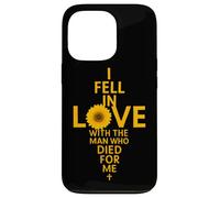 Je suis tombée Amoureuse de Jésus Christ, Une Source d'inspiration chrétienne Coque pour iPhone 13 Pro