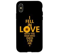 Je suis tombée Amoureuse de Jésus Christ, Une Source d'inspiration chrétienne Coque pour iPhone X/XS