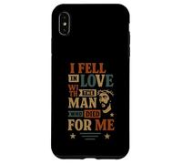 Je suis tombée Amoureuse de l'homme Qui est Mort pour Moi - Vintage Jesus Coque pour iPhone XS Max