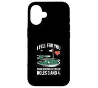 Je suis tombée Amoureuse de toi Quelque Part Entre Les Trous 3 et 4 du Mini-Golf Coque pour iPhone 16