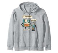 Je suis Ton Père Disquette Clé USB Nostalgie Informaticien Sweat à Capuche