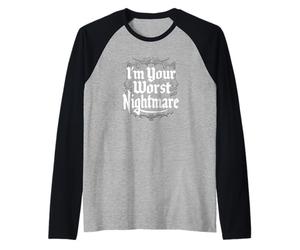 Je suis Ton Pire Cauchemar Manche Raglan