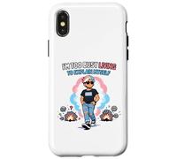Je suis trop occupé pour m'expliquer Trans Pride Coque pour iPhone X/XS