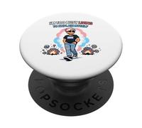 Je suis trop occupé pour m'expliquer Trans Pride PopSockets PopGrip Adhésif