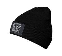 Je suis Trop Sexy pour Mes Cheveux, C'est Pourquoi Ils Ne sont Pas Là Homme Femme Bonnet À Revers Bonnets Tricoté Chaud Hiver Chapeaux Classique Bonnets De Ski pour Quotidien Ski Course