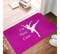 Je suis Tutu Mignon Ballet Danse Ballerine Danseuse Anti-dérapant paillasson Tapis de Sol Tapis pour Cuisine Maison Balcon Tapis de Pied