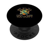 Je suis Un Agent de Voyages Je connais des endroits Que Vous ne Connaissez Pas pour Les Agents de Voyages PopSockets PopGrip Adhésif