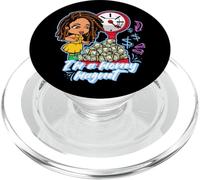 Je suis Un Aimant à Argent Melanine Hustler Black Hustiling Sista PopSockets PopGrip pour MagSafe