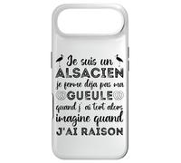 Je suis Un Alsacien Humour Alsace Bas-Rhin 67 Cadeau Coque pour iPhone Air