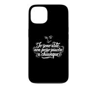 Je suis Un Art Qui ne Peut Pas plaire à la chiunque Phrase ironique Coque pour iPhone 13