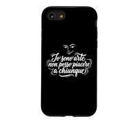 Je suis Un Art Qui ne Peut Pas plaire à la chiunque Phrase ironique Coque pour iPhone SE (2020) / 7/8