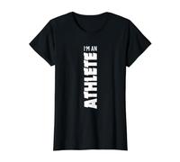 Je suis Un athlète T-Shirt Graphique avec Valeur