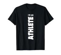 Je suis Un athlète T-Shirt Graphique avec Valeur
