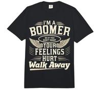 Je suis Un Boomer si tu ne Veux Pas Que tes Sentiments Te blessent, Vas-y Comfort Colors Adult Heavyweight T-Shirt