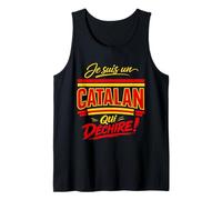 Je suis Un Catalan Qui Déchire Humour Catalogne Cadeau Débardeur