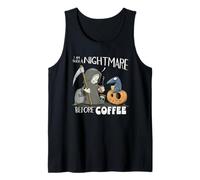 Je suis Un Cauchemar Avant Le café ! Nightmare Before Coffee Débardeur