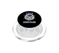 Je suis Un Chat Gentleman Mode Béret Style Rétro Vintage PopSockets PopGrip pour MagSafe