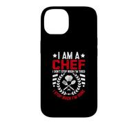 Je suis Un Chef, Je n'arrête Pas Quand Je suis fatigué, Je m'arrête Quand J'Ai Fini Coque pour iPhone 14