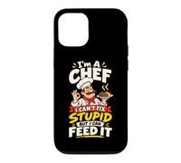 Je suis Un Chef, Je ne Peux Pas réparer Un Stupide Cuisinier Coque pour iPhone 12/12 Pro