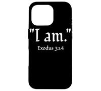Je suis Un chrétien d'Exode 3:14 Coque pour iPhone 16 Pro