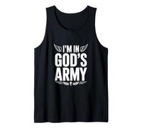 Je suis Un chrétien fondé sur la Foi dans l'Armée de Dieu Débardeur