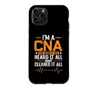 Je suis Un CNA, J'Ai Tout vu Entendu et Tout nettoyé Coque pour iPhone 11 Pro